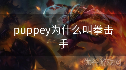 puppey为什么叫拳击手