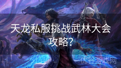 天龙私服挑战武林大会攻略？