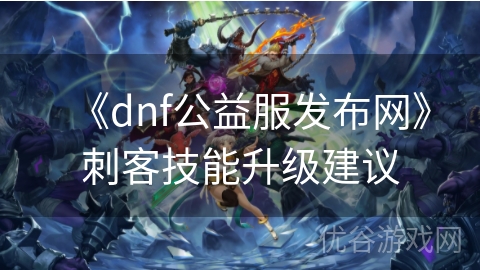 《dnf公益服发布网》刺客技能升级建议