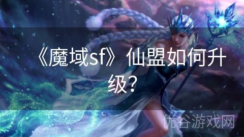 《魔域sf》仙盟如何升级？