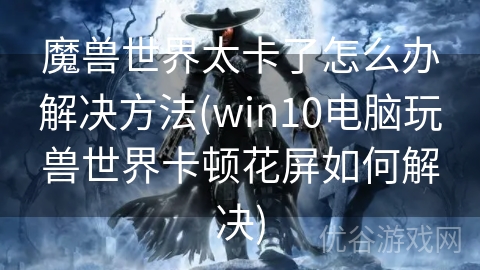 魔兽世界太卡了怎么办解决方法(win10电脑玩兽世界卡顿花屏如何解决)