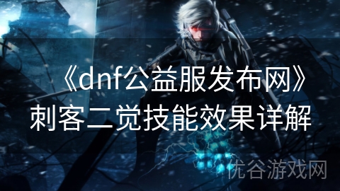 《dnf公益服发布网》刺客二觉技能效果详解