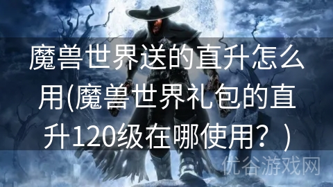 魔兽世界送的直升怎么用(魔兽世界礼包的直升120级在哪使用？)