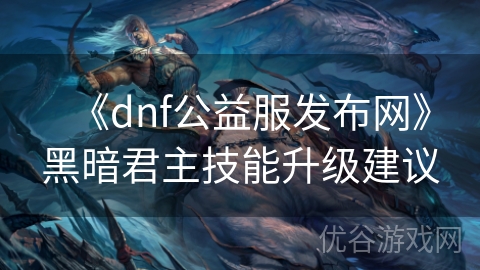 《dnf公益服发布网》黑暗君主技能升级建议