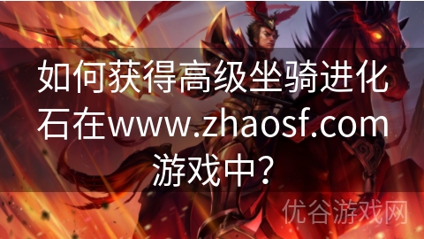 如何获得高级坐骑进化石在www.zhaosf.com游戏中？