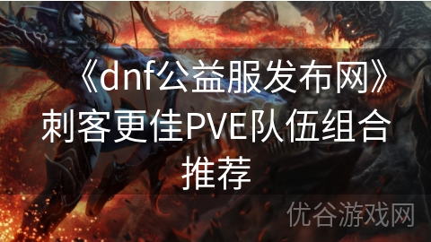 《dnf公益服发布网》刺客更佳PVE队伍组合推荐