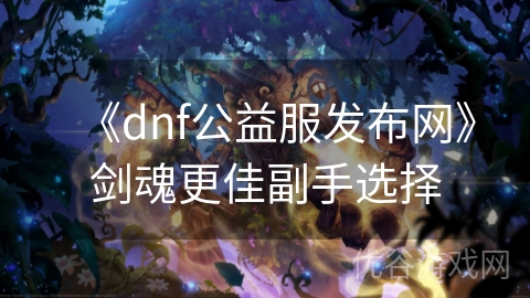 《dnf公益服发布网》剑魂更佳副手选择