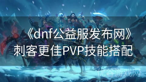 《dnf公益服发布网》刺客更佳PVP技能搭配