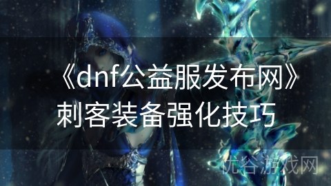 《dnf公益服发布网》刺客装备强化技巧