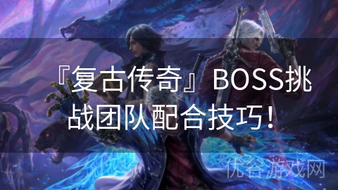 『复古传奇』BOSS挑战团队配合技巧！