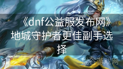 《dnf公益服发布网》地城守护者更佳副手选择