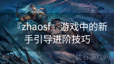 『zhaosf』游戏中的新手引导进阶技巧