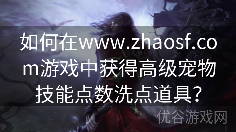 如何在www.zhaosf.com游戏中获得高级宠物技能点数洗点道具？