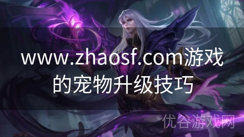 www.zhaosf.com游戏的宠物升级技巧