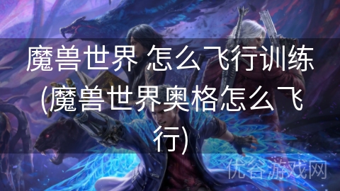 魔兽世界 怎么飞行训练(魔兽世界奥格怎么飞行)