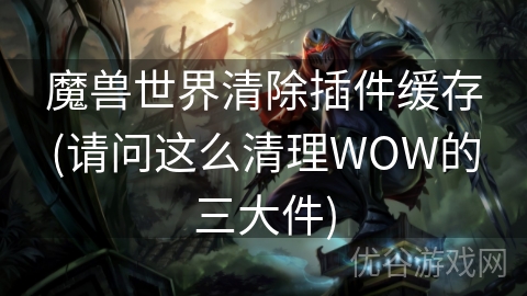 魔兽世界清除插件缓存(请问这么清理WOW的三大件)