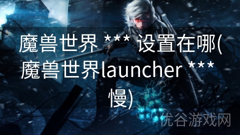 魔兽世界 *** 设置在哪(魔兽世界launcher *** 慢)