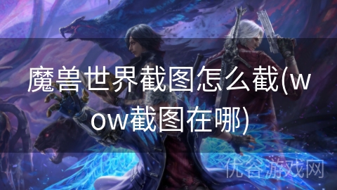 魔兽世界截图怎么截(wow截图在哪)