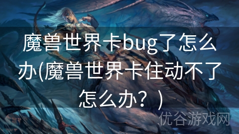 魔兽世界卡bug了怎么办(魔兽世界卡住动不了怎么办？)