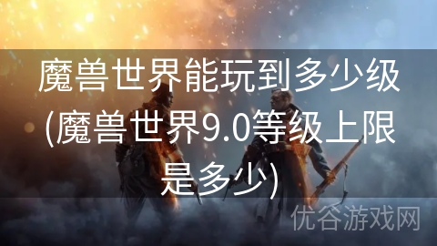 魔兽世界能玩到多少级(魔兽世界9.0等级上限是多少)