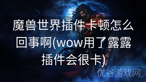 魔兽世界插件卡顿怎么回事啊(wow用了露露插件会很卡)