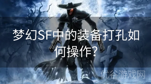 梦幻SF中的装备打孔如何操作？