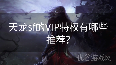 天龙sf的VIP特权有哪些推荐？