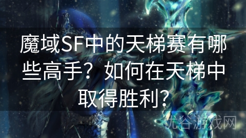 魔域SF中的天梯赛有哪些高手？如何在天梯中取得胜利？