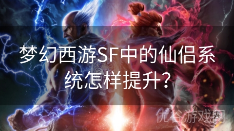 梦幻西游SF中的仙侣系统怎样提升？