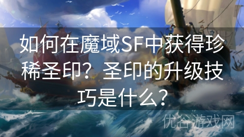 如何在魔域SF中获得珍稀圣印？圣印的升级技巧是什么？