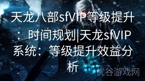 天龙八部sfVIP等级提升：时间规划|天龙sfVIP系统：等级提升效益分析