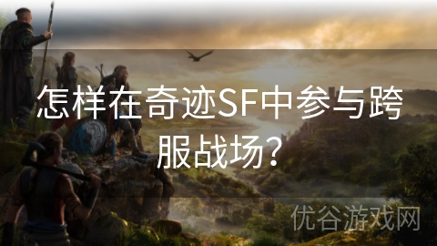 怎样在奇迹SF中参与跨服战场？