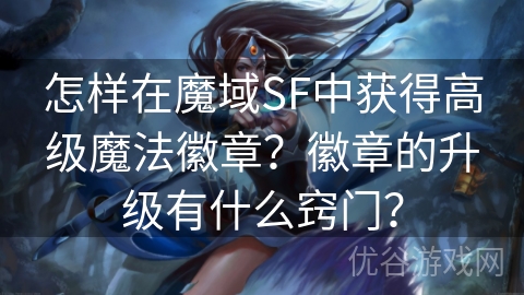 怎样在魔域SF中获得高级魔法徽章？徽章的升级有什么窍门？