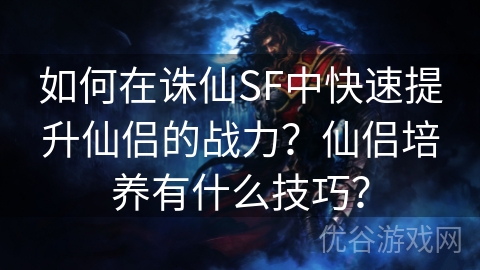 如何在诛仙SF中快速提升仙侣的战力？仙侣培养有什么技巧？