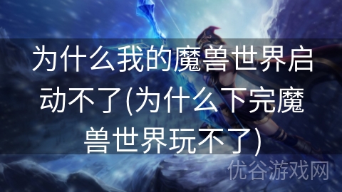 为什么我的魔兽世界启动不了(为什么下完魔兽世界玩不了)