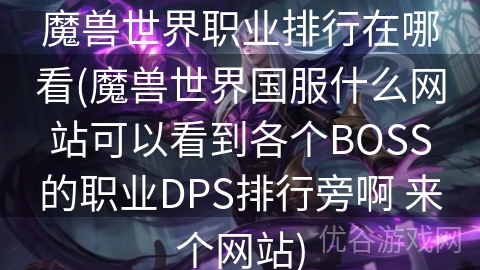 魔兽世界职业排行在哪看(魔兽世界国服什么网站可以看到各个BOSS的职业DPS排行旁啊 来个网站)