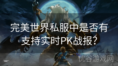 完美世界私服中是否有支持实时PK战报？