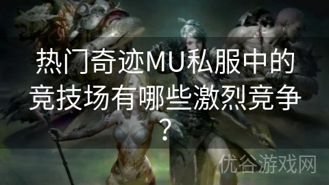 热门奇迹MU私服中的竞技场有哪些激烈竞争？