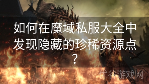 如何在魔域私服大全中发现隐藏的珍稀资源点？