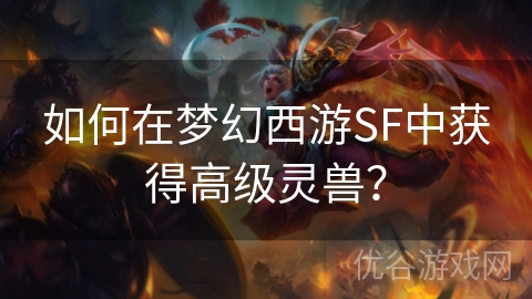 如何在梦幻西游SF中获得高级灵兽？