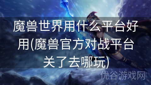 魔兽世界用什么平台好用(魔兽官方对战平台关了去哪玩)