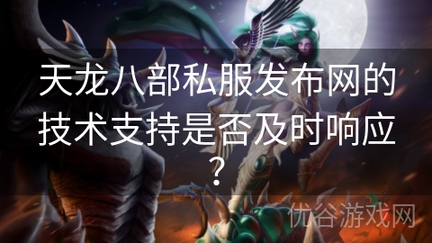 天龙八部私服发布网的技术支持是否及时响应？