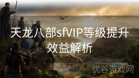 天龙八部sfVIP等级提升效益解析