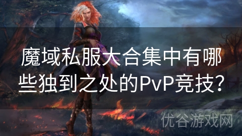 魔域私服大合集中有哪些独到之处的PvP竞技？