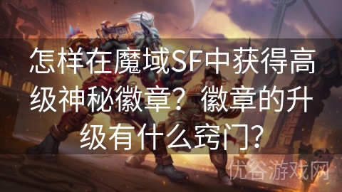 怎样在魔域SF中获得高级神秘徽章？徽章的升级有什么窍门？