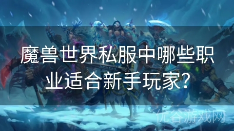 魔兽世界私服中哪些职业适合新手玩家？