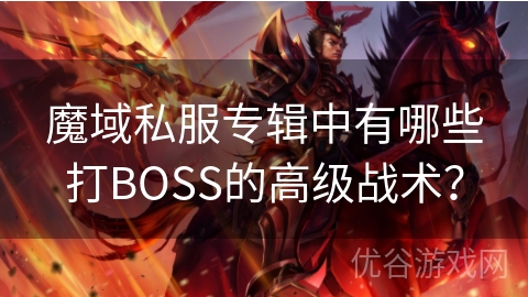 魔域私服专辑中有哪些打BOSS的高级战术？