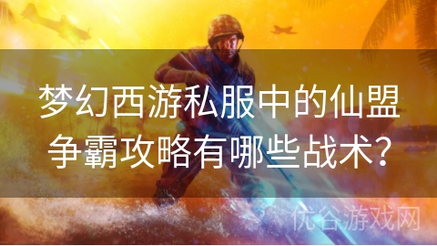 梦幻西游私服中的仙盟争霸攻略有哪些战术？