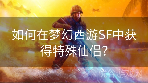 如何在梦幻西游SF中获得特殊仙侣？