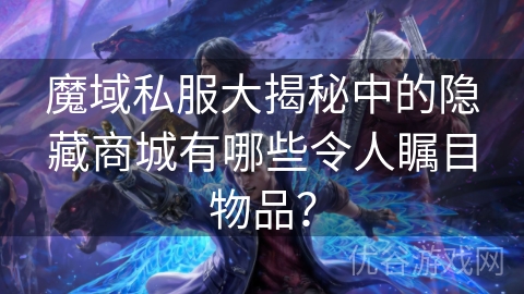 魔域私服大揭秘中的隐藏商城有哪些令人瞩目物品？